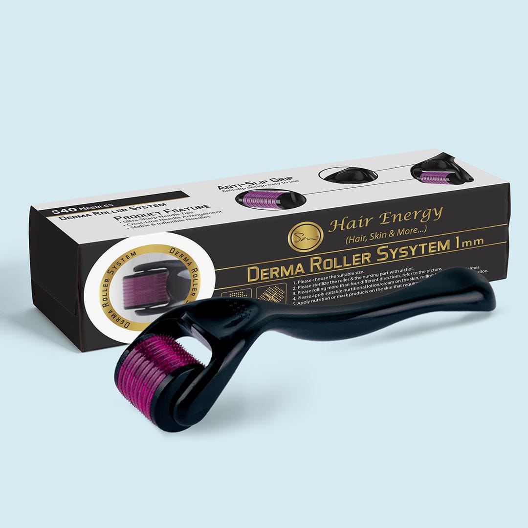 Derma Roller Hair Therapy Micro-Needle | Derma Roller for Hair re-growth & Skin