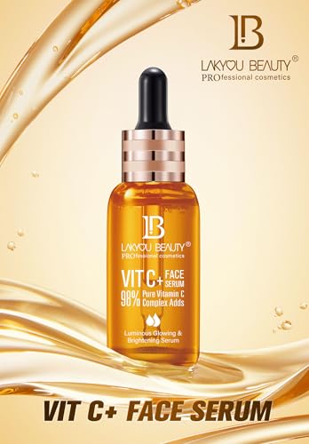Lakyou Beauty Vitamin C Face Serum – 98% Pure Vitamin C Complex
