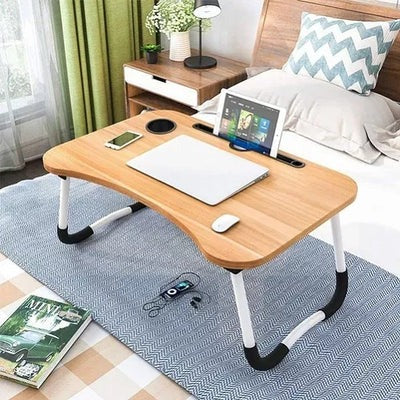 Lift Foldable Laptop Table for Bed Stand Lap Lazy Learning Desk Student