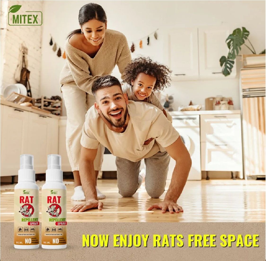 Rat Repellent Spray Safe Effective Rat Protection Buy 1 & Get 2 Free